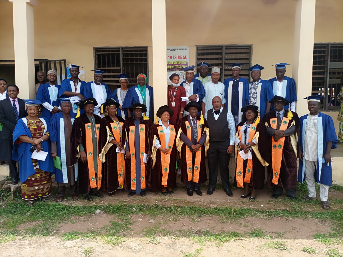 Matriculation at COEd, Ilorin