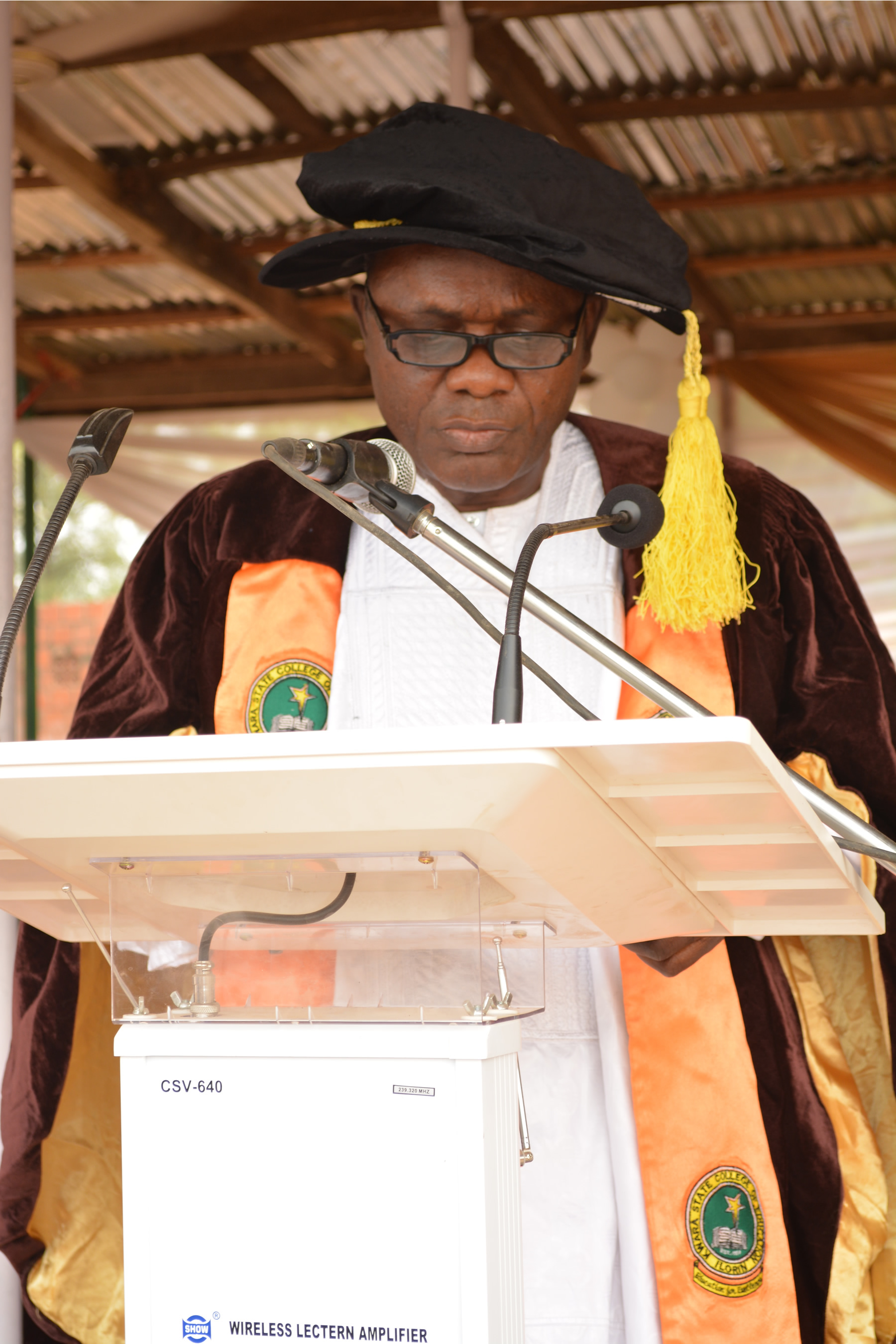 CONVOCATION ADDRESS BY THE CHAIRMAN OF THE GOVERNING COUNCIL