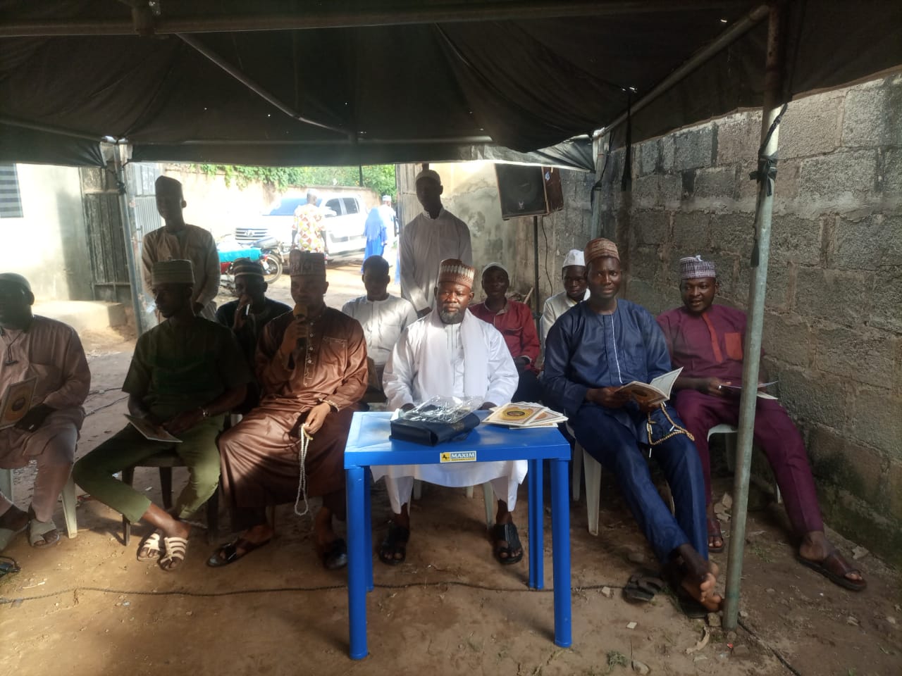 Ag. Provost Fetes Well-Wishers as He Holds Prayer on His PhD Award