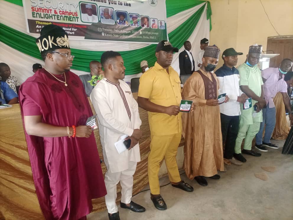 NANS KWARA MOTEST HOLDS SECURITY SUMMIT IN THE COLLEGE